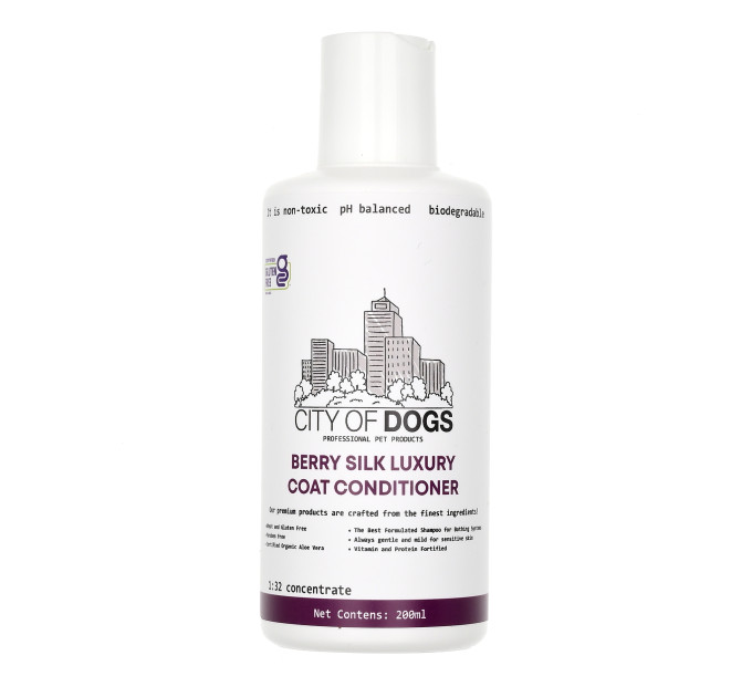 Кондиционер "Ягодный шелк" City of Dogs Berry Silk, 200 мл