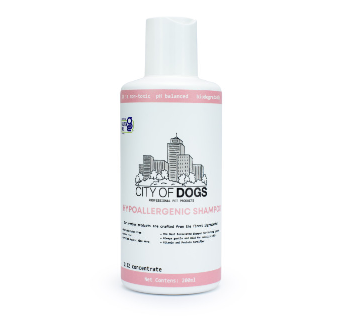 Гипоаллергенный шампунь City of Dogs Hypo Active, 500 мл