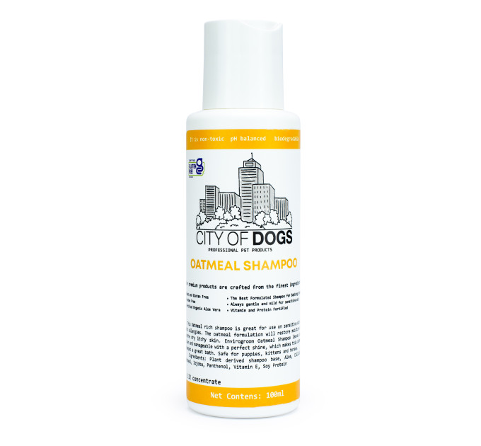 Овсяный шампунь City of Dogs Oatmeal, 100 мл