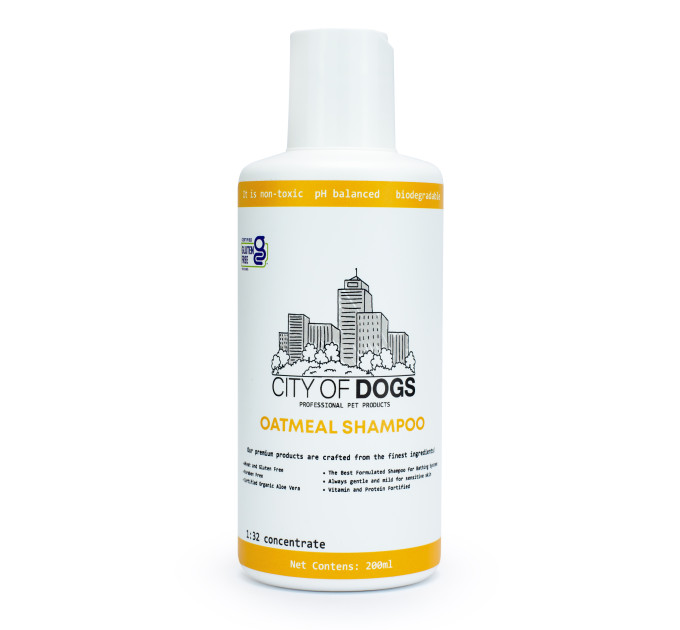 Овсяный шампунь City of Dogs Oatmeal, 500 мл