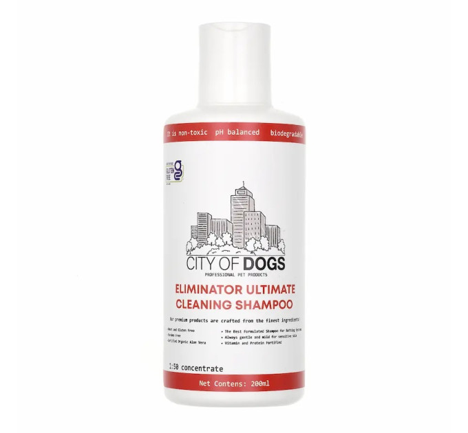 Шампунь Ультра очищающий City of Dogs Eliminator, 500 мл