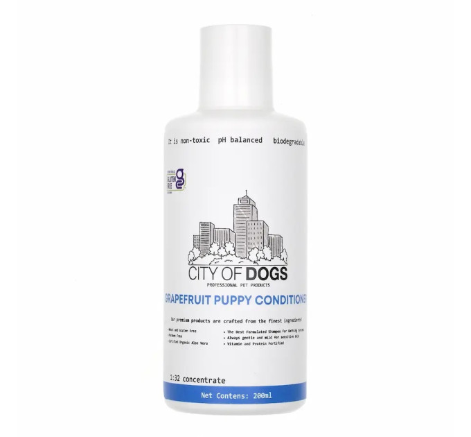 Грейпфрутовый кондиционер City of Dogs Grapefruit, 500 мл