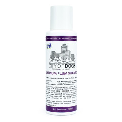 Оптимизирующий шампунь City of Dogs Platinum Plum, 100 мл