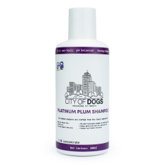 Оптимизирующий шампунь City of Dogs Platinum Plum, 200 мл