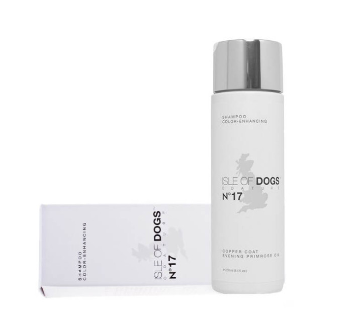 Шампунь Isle of Dogs с маслом Вечерней Примулы № 17 для коричневой шерсти собак 250мл