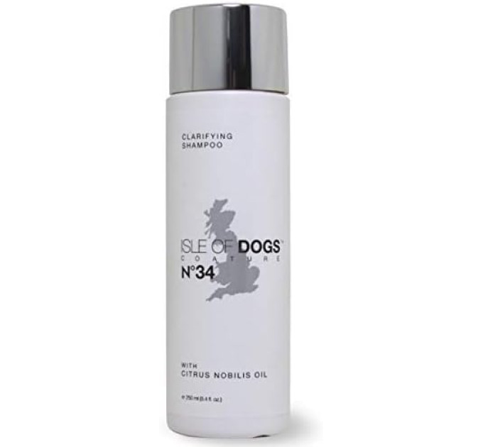 Шампунь Isle of Dogs No. 34 для глубокой очистки и детокса Clarifying Shampoo, 1л