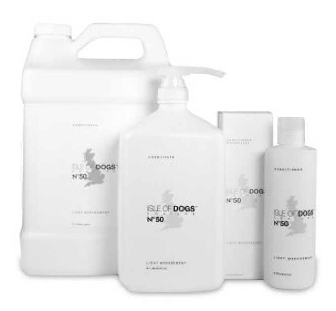 Кондиционер Isle of Dogs лёгкого действия №50 для всех типов шерсти собак 3,78л галлон