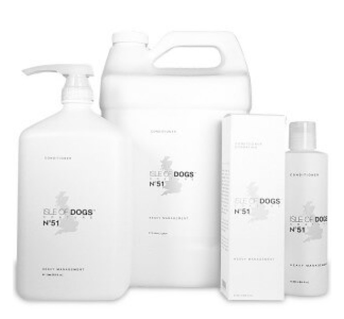 Кондиционер Isle Of Dogs тяжелого действия с маслом вечерней примулы №51 для всех типов шерсти собак 3,78л галлон