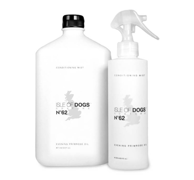 Спрей-кондиционер Isle of Dogs для увлажнения шерсти собак Масло Вечерней примулы № 62 1литр