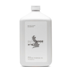 Шампунь Isle of Dogs для белой шерсти собак №16 с маслом Вечерней примулы 1 литр