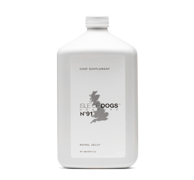 Пищевая добавка Isle of Dogs для роста шерсти собак №91 Королевское желе 1 литр