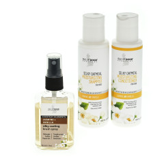 Комплект для ухода за мягкой шелковистой шерстью