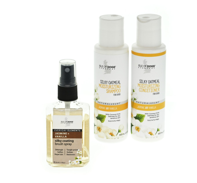 Комплект для ухода за мягкой шелковистой шерстью Комплект для ухода за мягкой шелковистой шерстью