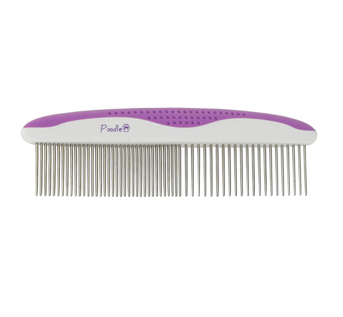 Расческа для собак Poodle Pet из нержавеющей стали 50мм х 170мм