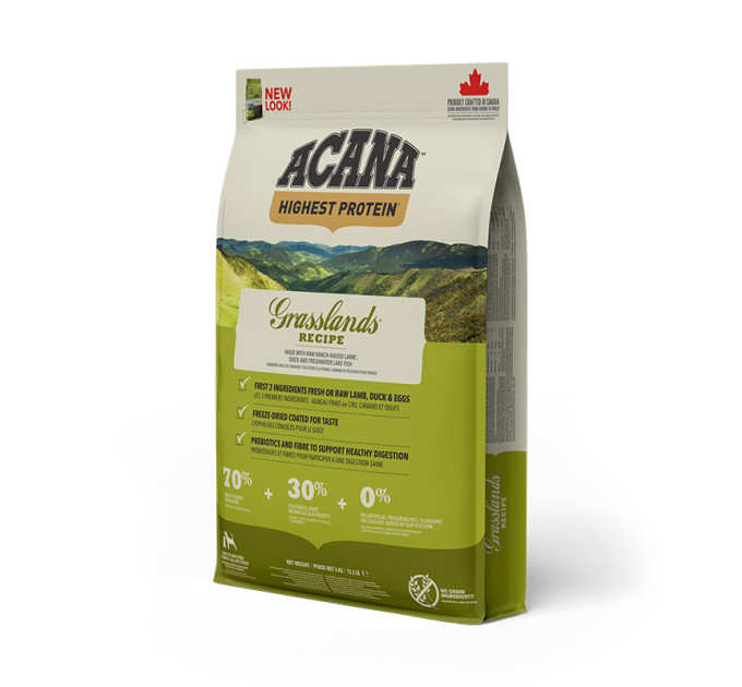 ACANA GRASSLANDS DOG RECIPE 6.0kg ACANA GRASSLANDS DOG RECIPE 6.0kg