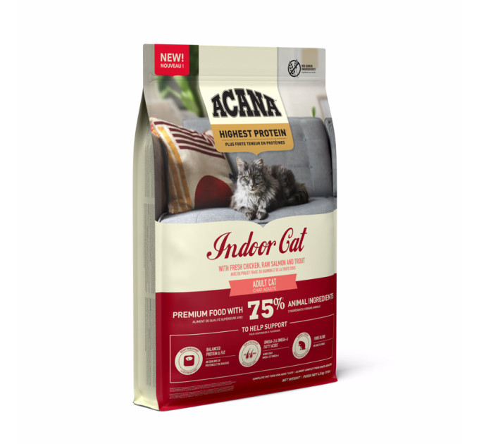ACANA HIGHEST PROTEIN INDOOR CAT 4.5KG