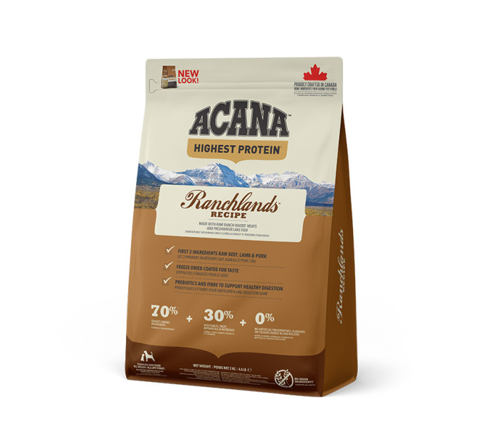 ACANA RANCHLANDS DOG RECIPE 2.0KG