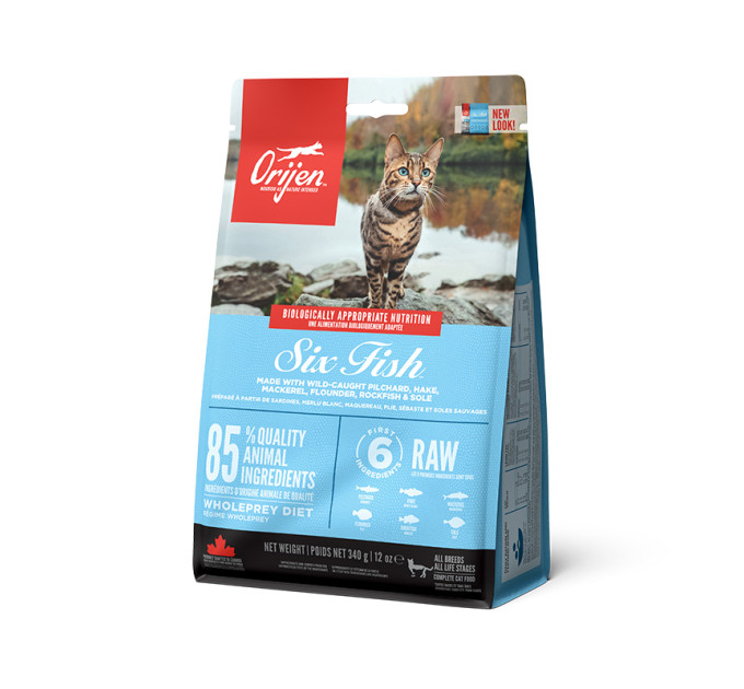 ORIJEN 6 FISH CAT&KITTEN 340G (x30 new)
