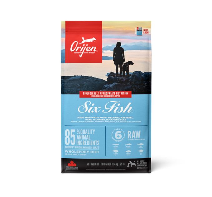 ORIJEN 6 Fish Dog 11.4kg ORIJEN 6 Fish Dog 11.4kg